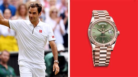 how much rolex pay roger federer